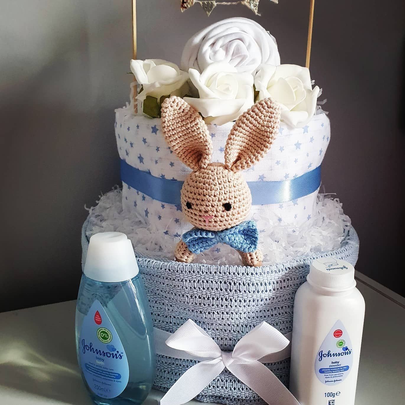Three Tier Peter Rabbit Nappy Cake | My First Baby Gift